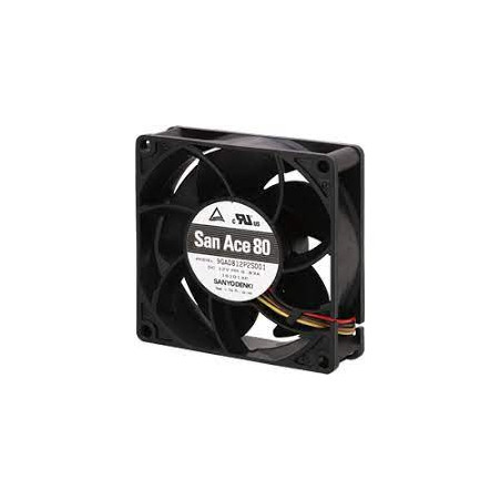 Sanyo 9GA0824A2001 ,Ebat 80x32mm,Besleme 24vdc 0.15A 3.6W,Hava 54-Cfm,3-Kablo Fan