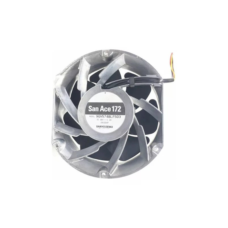 Sanyo 9GV5748LF503 ,Ebat 172x150x51mm,Besleme 48vdc 2.0A 90W,Hava 170-Cfm,4-Kablo Fan