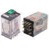 Schneider RXM4AB1BD ,Bobin 24vdc,Kontak 4A4K 6 Amper,Led,Kalın-14pin,Röle