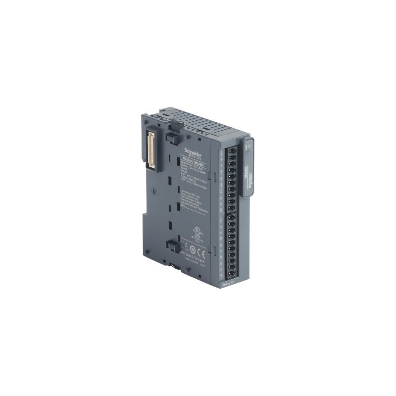 Schneider TM3AM6 ,Besleme 24vdc,Giriş 4-Analog Çıkış 2-Analog,Plc Ek Genişleme Modül