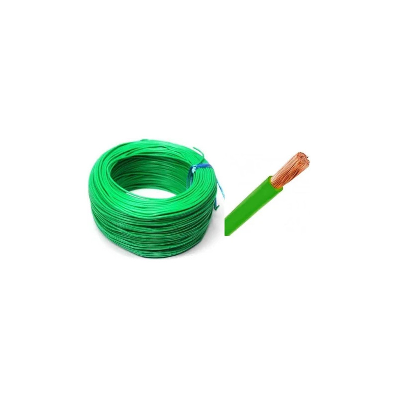Seval H50V-K 0.50-YŞ ,Kesit 0.50mm ,1-Damar Çok Telli,Yeşil 1mt NYAF Kablo