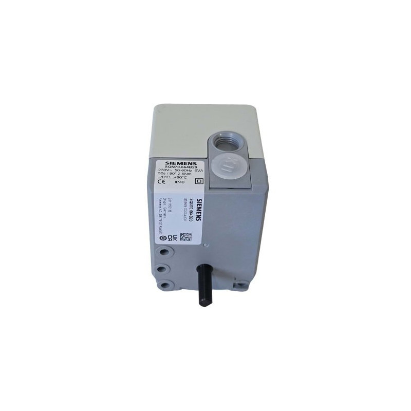 Siemens SQN70.664B20 ,Besleme 220vac,Güç 2.5nM,Brülör Servo Motor