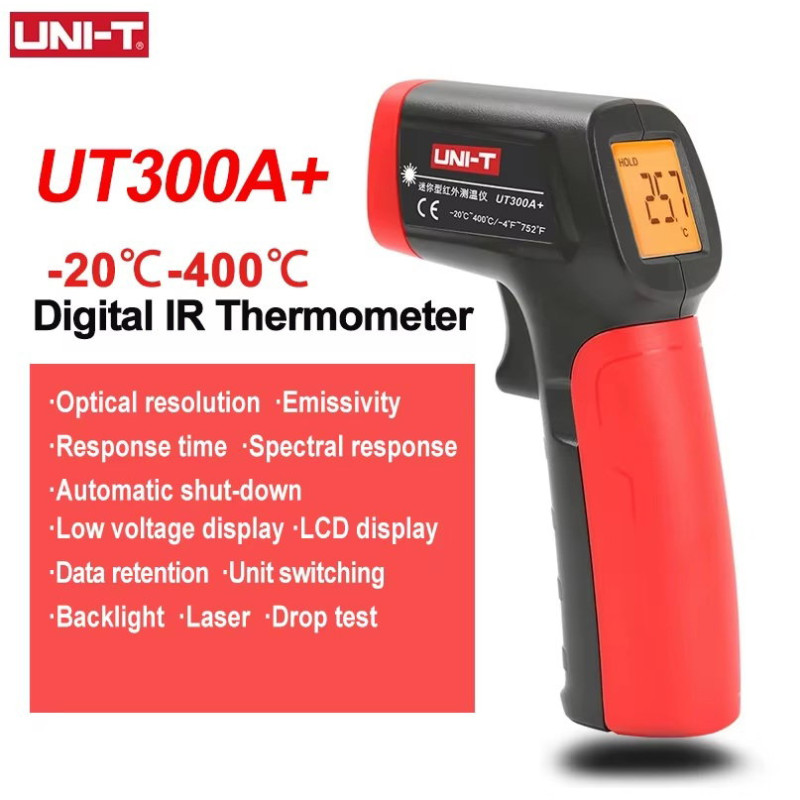 Uni-t UT300A ,400 Derece,Lazer Termometre