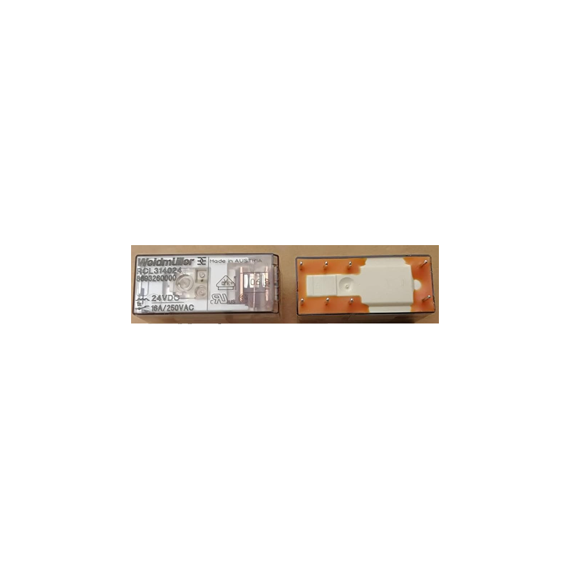 Weidmüller RCL314024 ,Bobin 24vdc,Kontak 1A1K 16 Amper,İnce-8pin,Röle