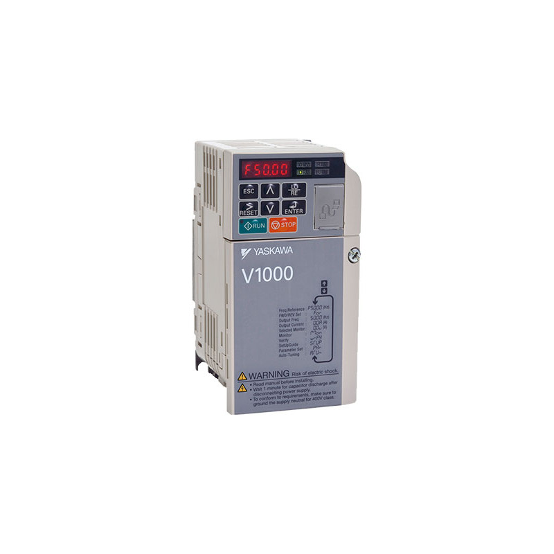 Yaskawa,CIMR-VC4A0004BAA,V1000,1.1KW,1.5KW,380V,3 FAZ,TRİFAZ,AC MOTOR SÜRÜCÜ,INVERTER