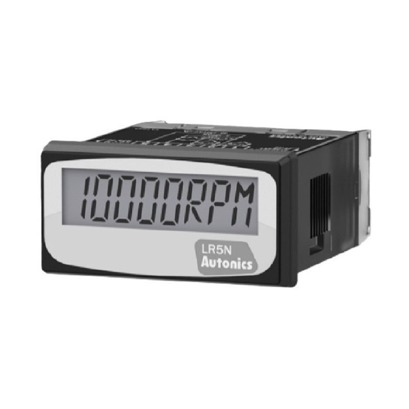 Autonics LR5N-B ,Ebat 48x24mm,Giriş Kontak NPN 6..220vac dc,5-Hane,Pilli Sayıcı