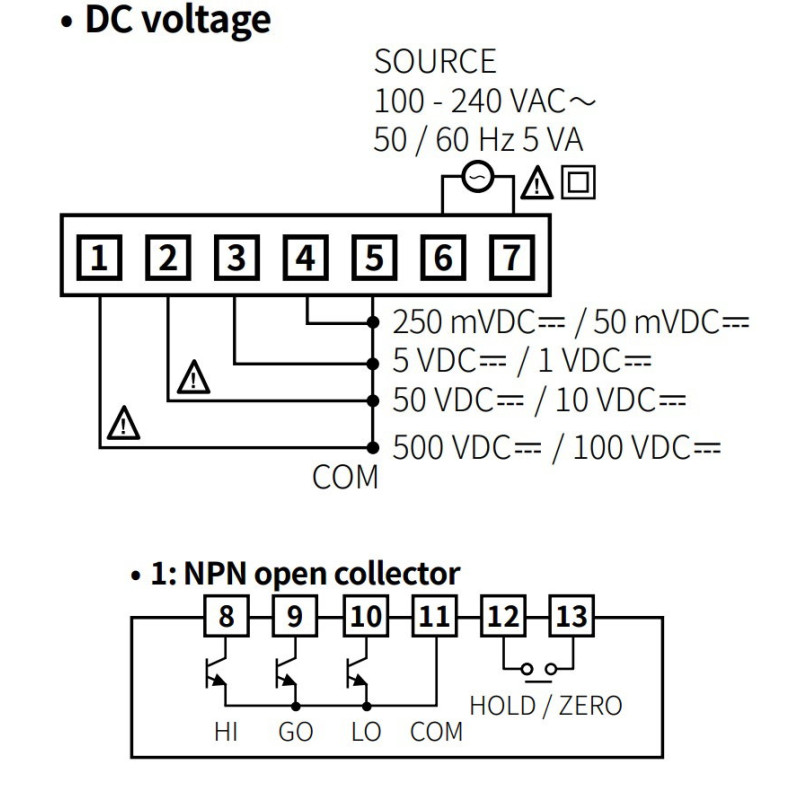 Autonics MT4W-DV-41 ,Ebat 96x48mm,Besleme 220vac,Ölçüm 0v..500vdc,Kontak 3-NPN,DC Voltmetre