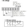 Autonics MT4W-DV-41 ,Ebat 96x48mm,Besleme 220vac,Ölçüm 0v..500vdc,Kontak 3-NPN,DC Voltmetre
