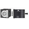 Autonics TAS-B4RJ4C ,Ebat 48x48mm,Besleme 110v..220vac,Yuvarlak-8-Pin,Sensör TC-J,Çıkış Kontak-1A1K,Isı Kontrol Termostat