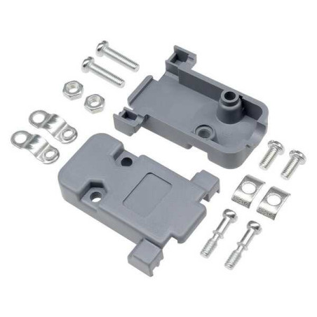 Connfly DS1045-09APBP1L1 ,9pin,Plastik Dsub Kapak