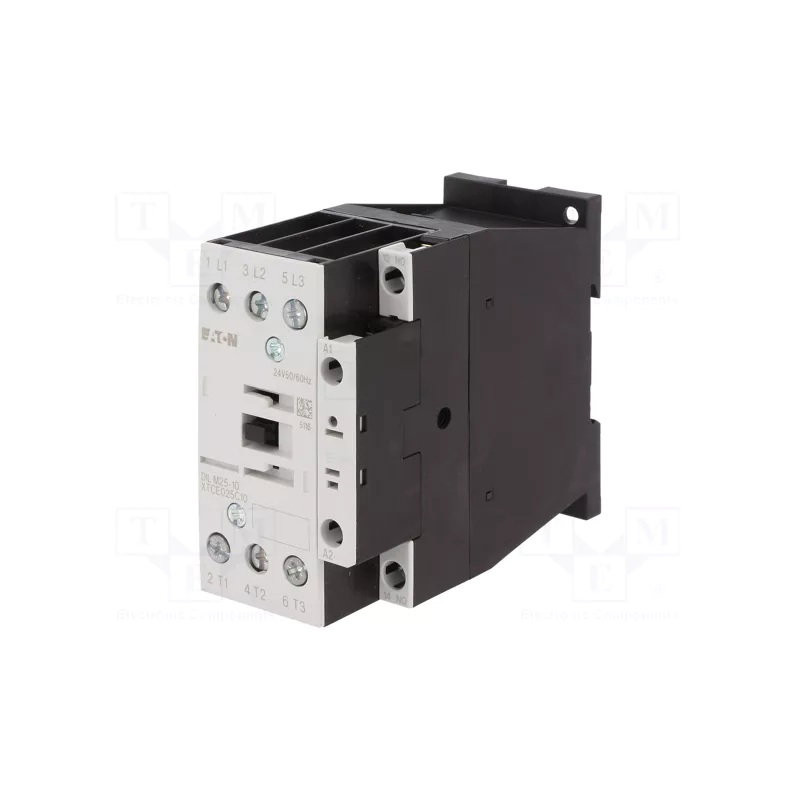 Eaton DILM25-10 24V ,Bobin 24vac,Güç 11kw 25 Amper,Kontak-3P 1A,Kontaktör