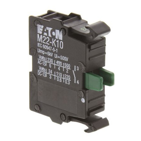 Eaton M22-K10 ,Kontak 1A,Buton Yedek Kontak