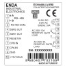 Enda ECH4400-LV ,Ebat 48x48mm,Besleme 12..24vac dc,Çıkış Kontak-2A2K,6-Hane,Sayıcı Takometre