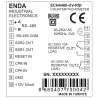 Enda ECH4400-230 ,Ebat 48x48mm,Besleme 220vac,Çıkış Kontak-2A2K,6-Hane,Sayıcı Takometre