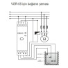 Er-na VSR-05-24VDC ,Ray Dın,Besleme 24vdc,Ayar 5..100k,Kontak-1A1K,Sıvı Seviye Röle