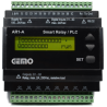 Gemo AR1-A-24VDC ,Besleme 24vdc,Giriş 12-Dijital,Çıkış 8-Röle,Plc Cpu Modül
