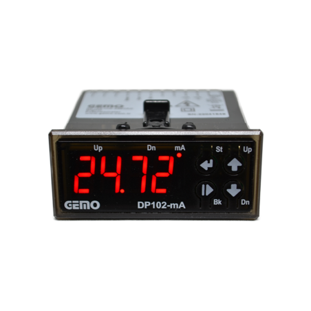 Gemo DP102-mA-230VAC ,Ebat 77x35mm,Besleme 110v..220vac,Çıkış 4..20mA,Dijital Potansiyometre