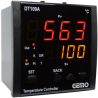 Gemo DT109AX-24V-R ,Ebat 96x96mm,Besleme 24vac dc,Sensör PT100 TC,Çıkış Kontak 2A2K,Isı Kontrol Termostat