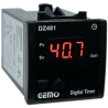 Gemo DZ481-24VDC ,Ebat 48x48mm,Besleme 24vdc,Kontak-2A1K,Zaman Röle