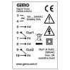 Gemo DZ900-230VAC ,Ebat 96x96mm,Besleme 110v..220vac,Kontak-2A1K,Zaman Röle