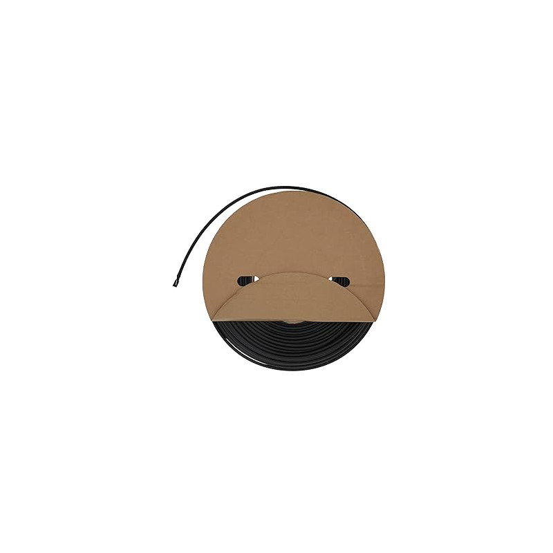 Cat MAKARON-2.0 ,Çap 2.0 1.0mm,Siyah 1mt,Daralan Makaron
