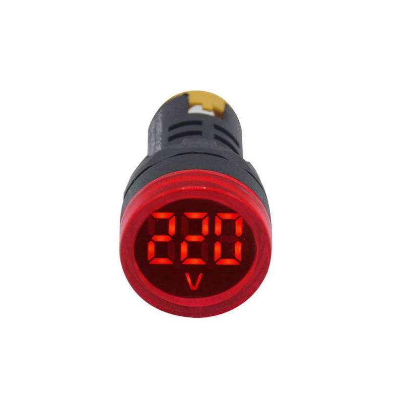 Gwest AD116-22DSV-KR ,Kırmızı-24v..550vac,M22 Voltmetre