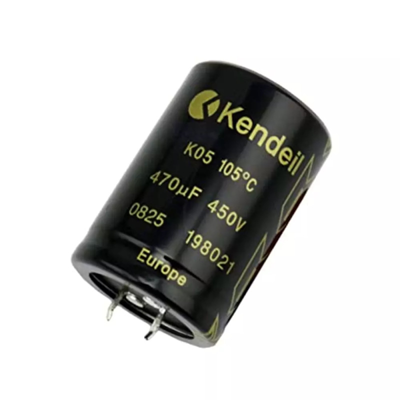 Kendeil 470uF 400V-35x40 ,Ebat 35x40mm,105 Derece,Pcb Kondansatör