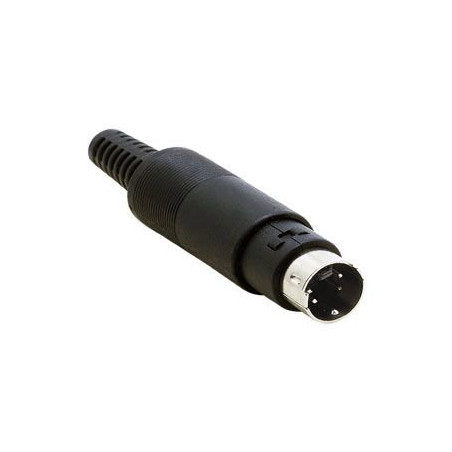 Kls KLS1-294-M-04-B ,MiniDin Erkek 4pin,Soket Konnektör