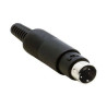 Kls KLS1-294-M-04-B ,MiniDin Erkek 4pin,Soket Konnektör