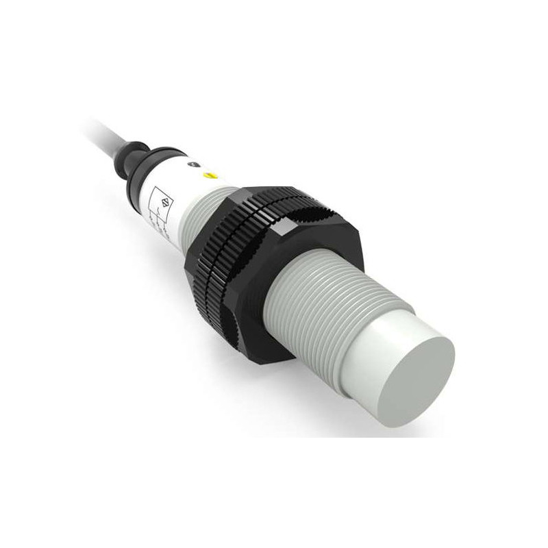 Lanbao CR18TSCN08ATC ,Ebat M18x71mm,Ölçüm 8mm,Çıkış AC-NC,Besleme 24v..220vac,2-Kablo,Kapasitif Sensör