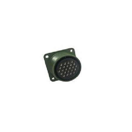 Maojwei MS3102-24-28S ,Düz Sabit,M35 24pin Dişi,Soket Konnektör