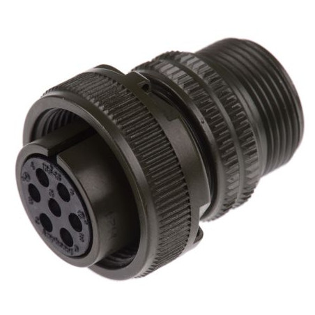 Maojwei MS3106-18-8S ,Düz Seyyar,M25 8pin Dişi,Soket Konnektör