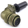 Maojwei MS3108-24-11S ,Açılı Seyyar,M33 9pin Dişi,Soket Konnektör