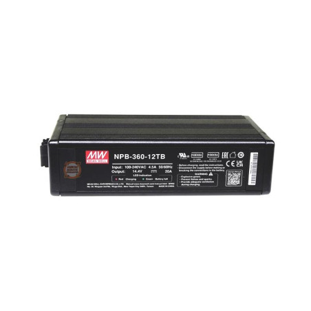 Meanwell NPB-360-12TB ,Besleme 220vac,Çıkış 14vdc 20 Amper,Akü Şarj
