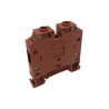 Onka MRK-1.5-KH 1010006 ,Renk Kahve,Kesit 1.5mm ,Vidalı Ray Klemens