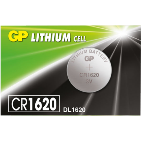 Gp CR1620 ,Düğme Tip,1-adet,3v Lityum Pil