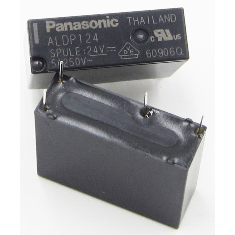 Panasonic ALDP124W ,Bobin 24vdc,Kontak 1A 5 Amper,Pcb-4pin,Röle