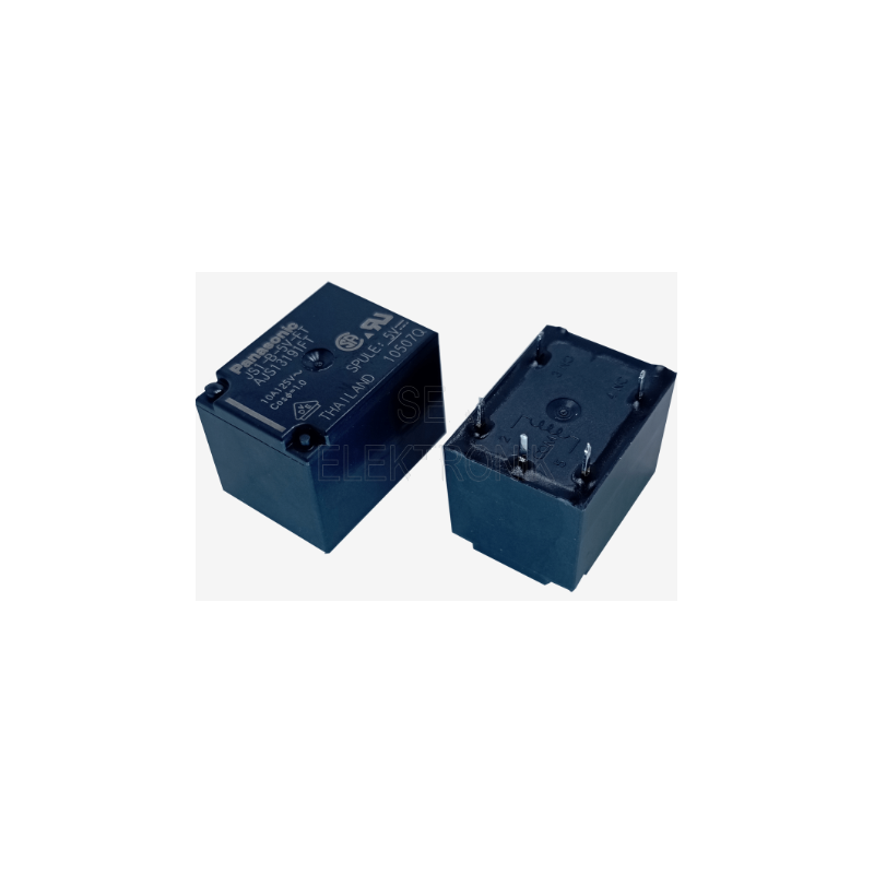 Panasonic JS1-B-5V-FT ,Bobin 5vdc,Kontak 1A1K 10 Amper,Pcb-5pin,Röle