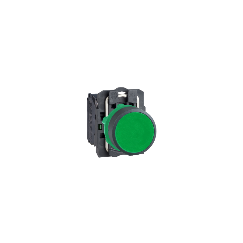 Schneider XB5AA31 ,Montaj 22mm,Kontak-1A,Yeşil Yaylı,M22 Buton