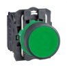Schneider XB5AA31 ,Montaj 22mm,Kontak-1A,Yeşil Yaylı,M22 Buton