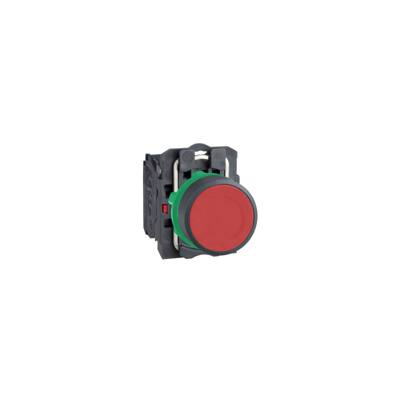 Schneider XB5AA42 ,Montaj 22mm,Kontak-1K,Kırmızı Yaylı,M22 Buton