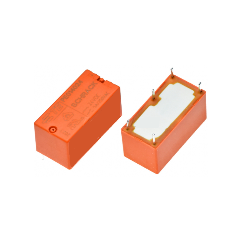 Schrack PE014024 ,Bobin 24vdc,Kontak 1A1K 5 Amper,Pcb-5pin,Röle