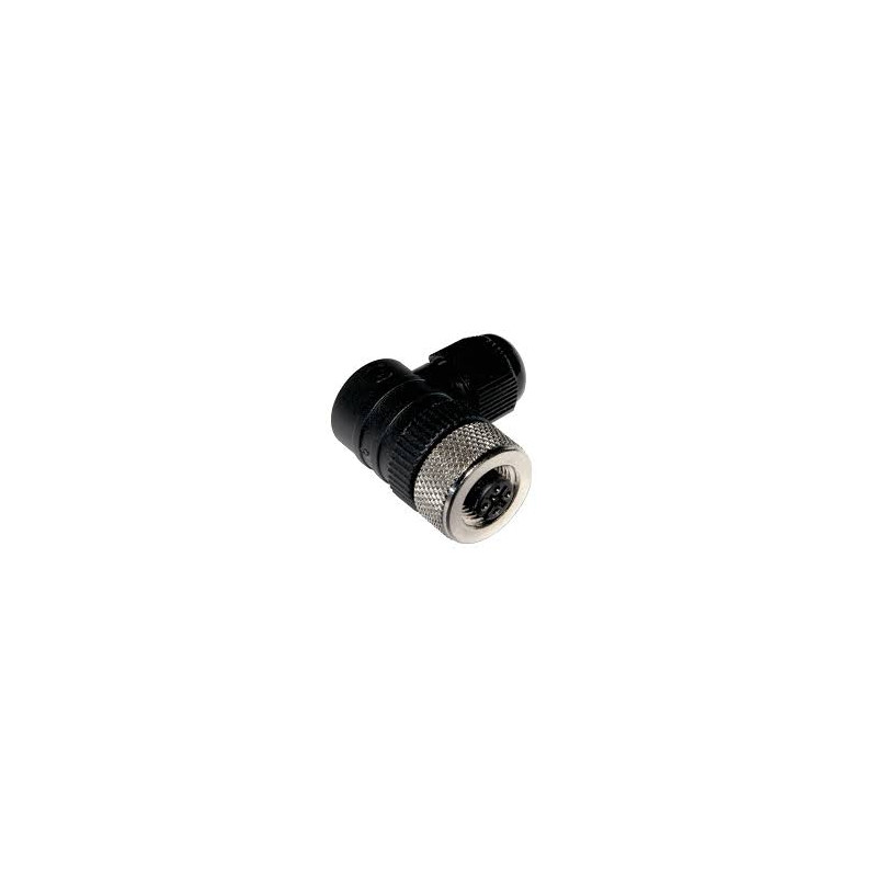 Sick DOS-1204-W 6007303 ,Gövde Açılı-12mm,M12 4pin,Dişi Soket Konnektör