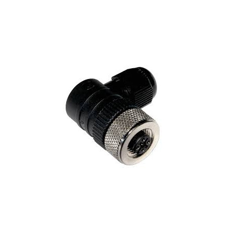 Sick DOS-1204-W 6007303 ,Gövde Açılı-12mm,M12 4pin,Dişi Soket Konnektör