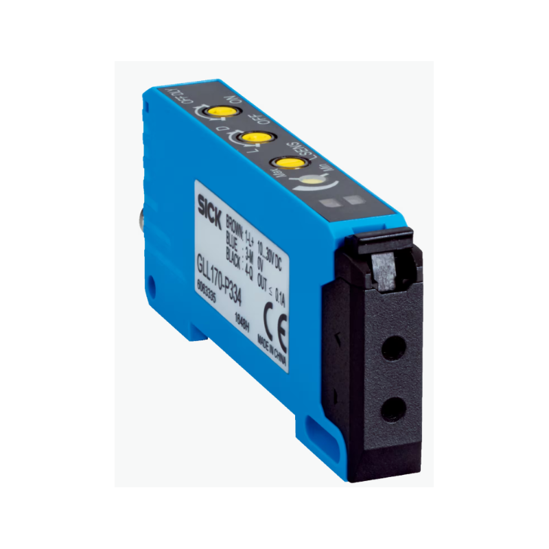 Sick GLL170-P333 6063336 ,Montak Kübik,Çıkış PNP-NO,Besleme 10v..30vdc,Soket M8 3pin,Fiber Optik Ampfilikatör