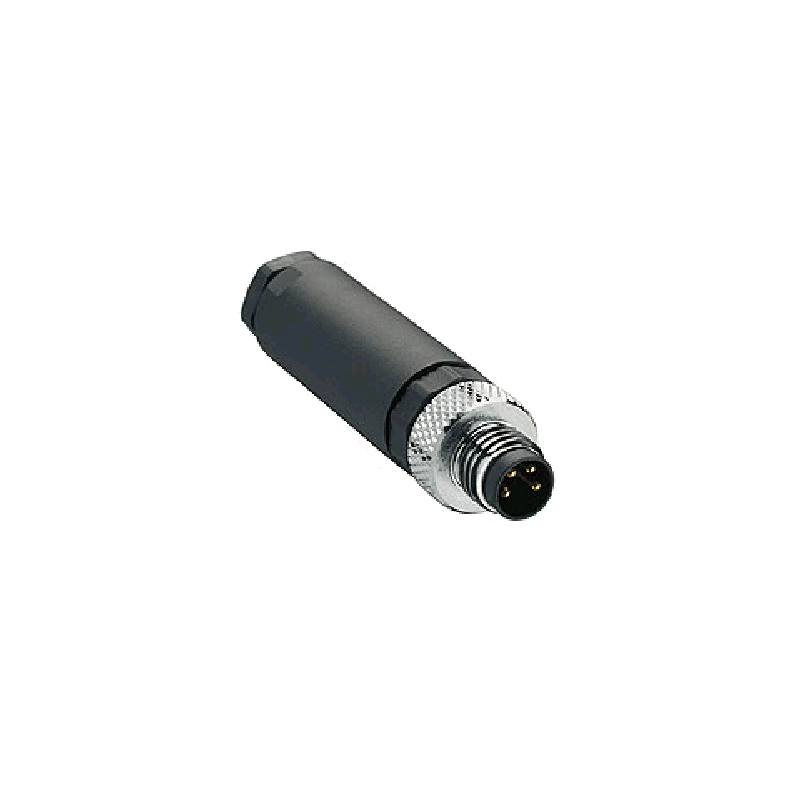 Zhong M8PG-4K ,Düz Seyyar,M8 4pin Erkek,Soket Konnektör