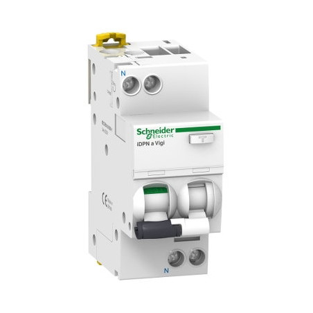 Schneider A9D44616 ,2-Kutup 2x16 Amper 220vac 300mA,4.5kw,RCBO,İDPNa,Yangın Kaçak Akım Röle