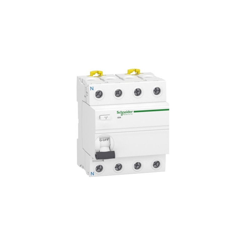 Schneider A9R50425 ,iID-K,4-Kutup 4x25 Amper 380vac 30mA 380vac,Kaçak Akım Röle