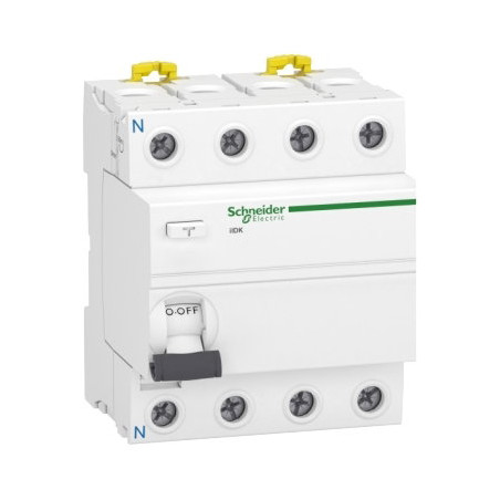 Schneider A9R50425 ,iID-K,4-Kutup 4x25 Amper 380vac 30mA 380vac,Kaçak Akım Röle
