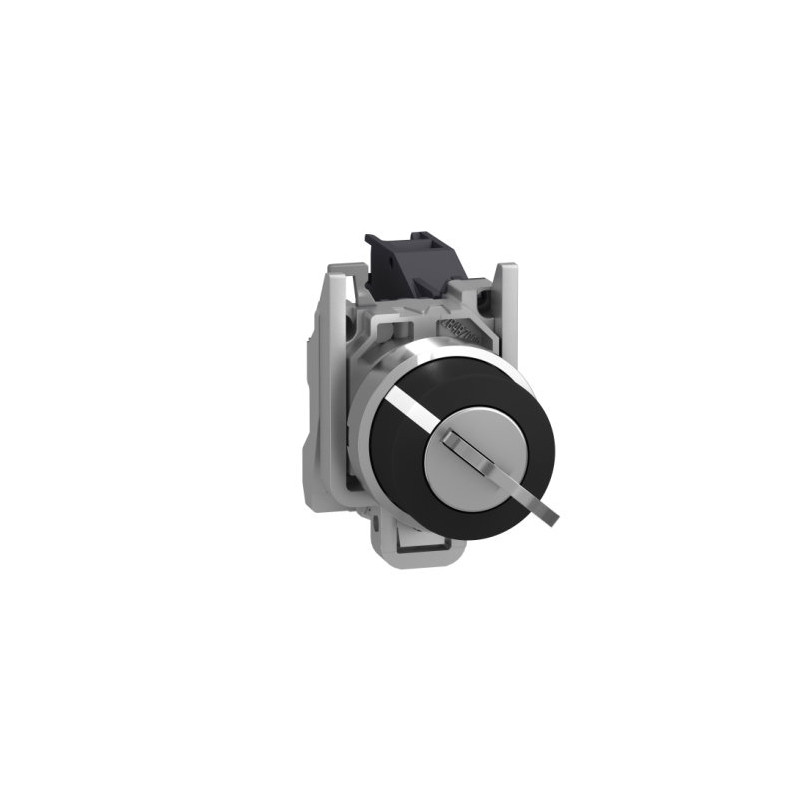 Schneider XB4BG21 ,Montaj 22mm,2-Konum Kontak-1A,Siyah Yaylı,M22 Anahtar